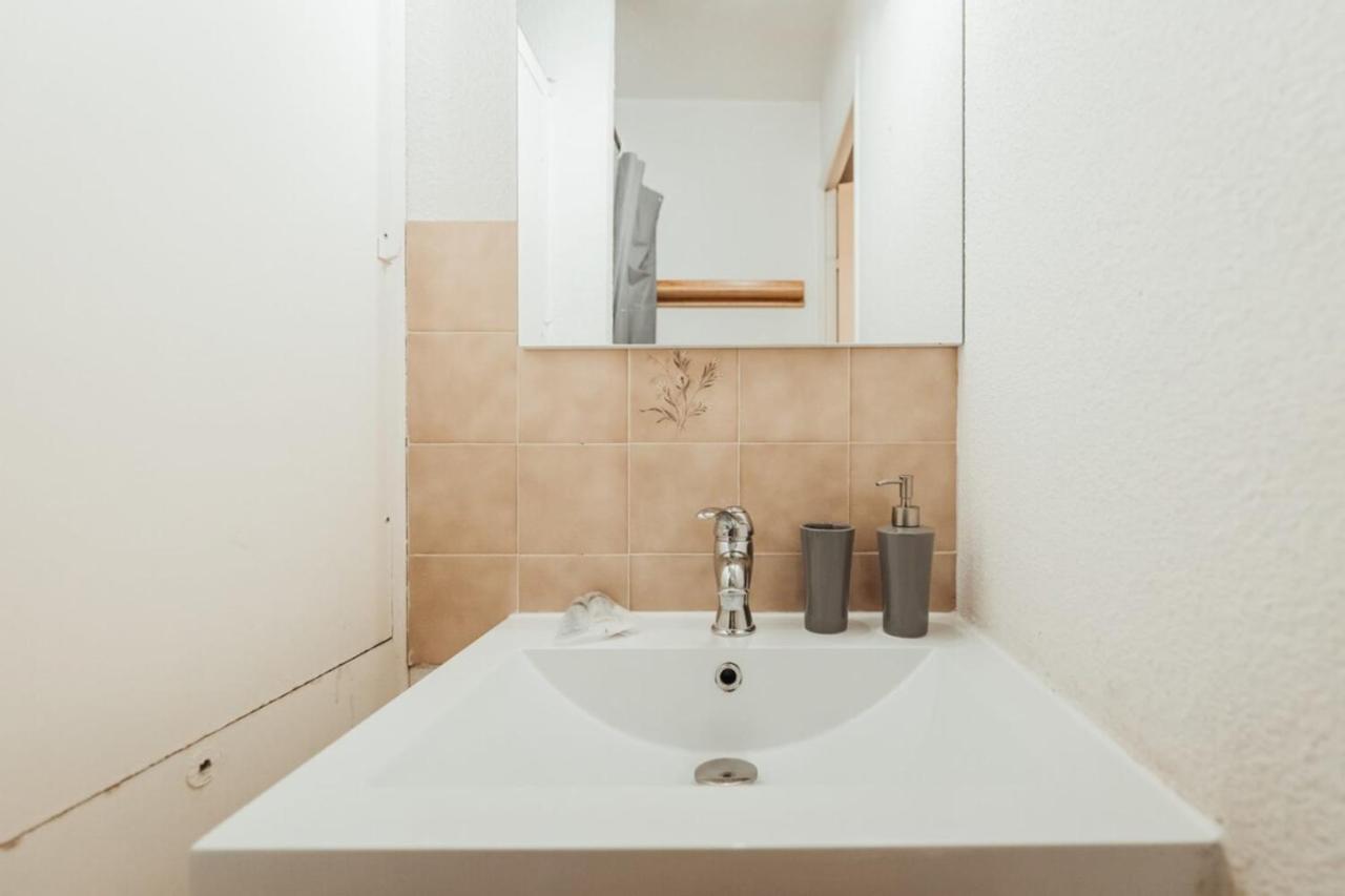 Ferienwohnung Furnished Studio At The Foot Of The Slopes With A Balcony & Mountains View Saint-Gervais-les-Bains Exterior foto