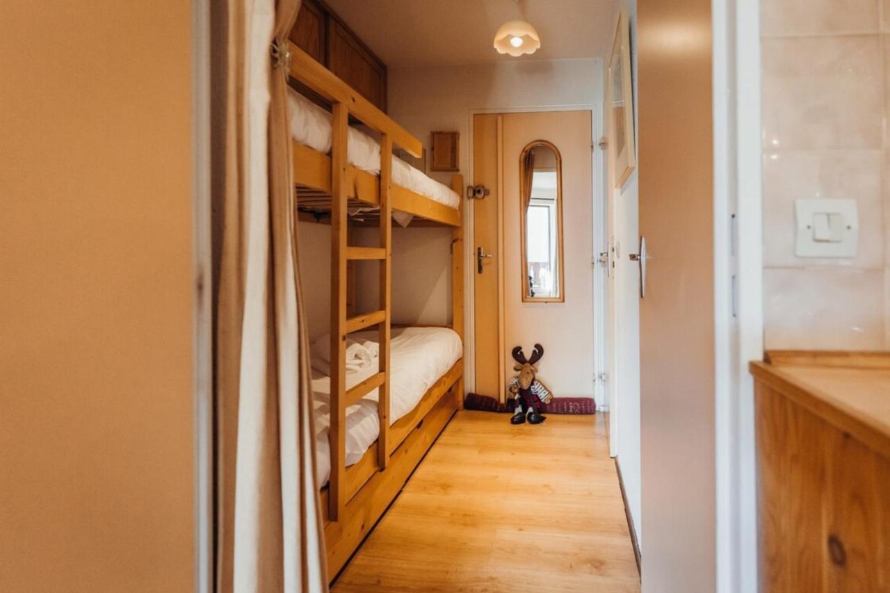 Ferienwohnung Furnished Studio At The Foot Of The Slopes With A Balcony & Mountains View Saint-Gervais-les-Bains Exterior foto
