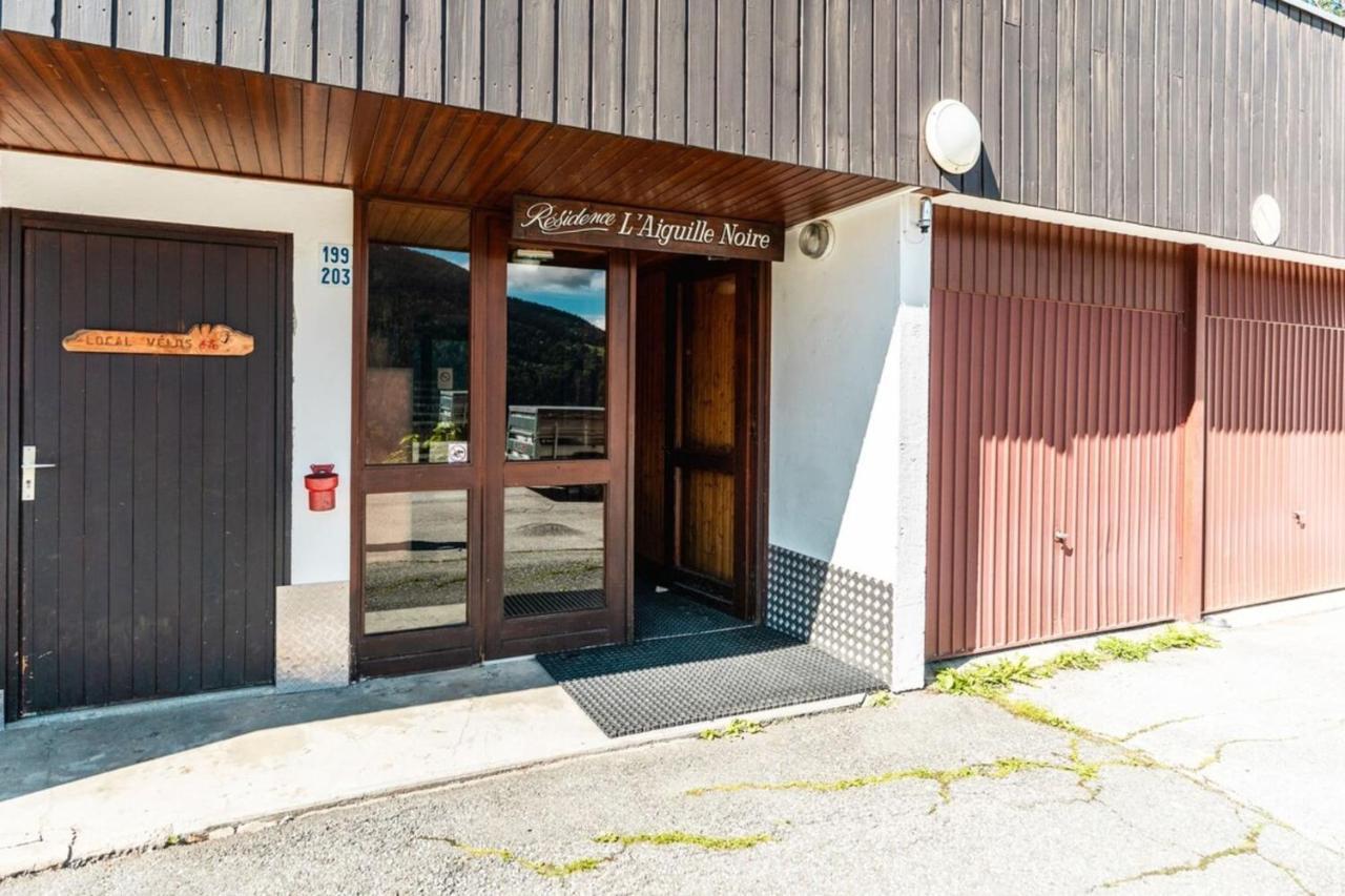 Ferienwohnung Furnished Studio At The Foot Of The Slopes With A Balcony & Mountains View Saint-Gervais-les-Bains Exterior foto