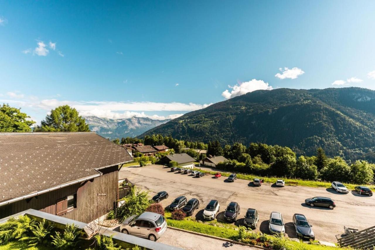 Ferienwohnung Furnished Studio At The Foot Of The Slopes With A Balcony & Mountains View Saint-Gervais-les-Bains Exterior foto