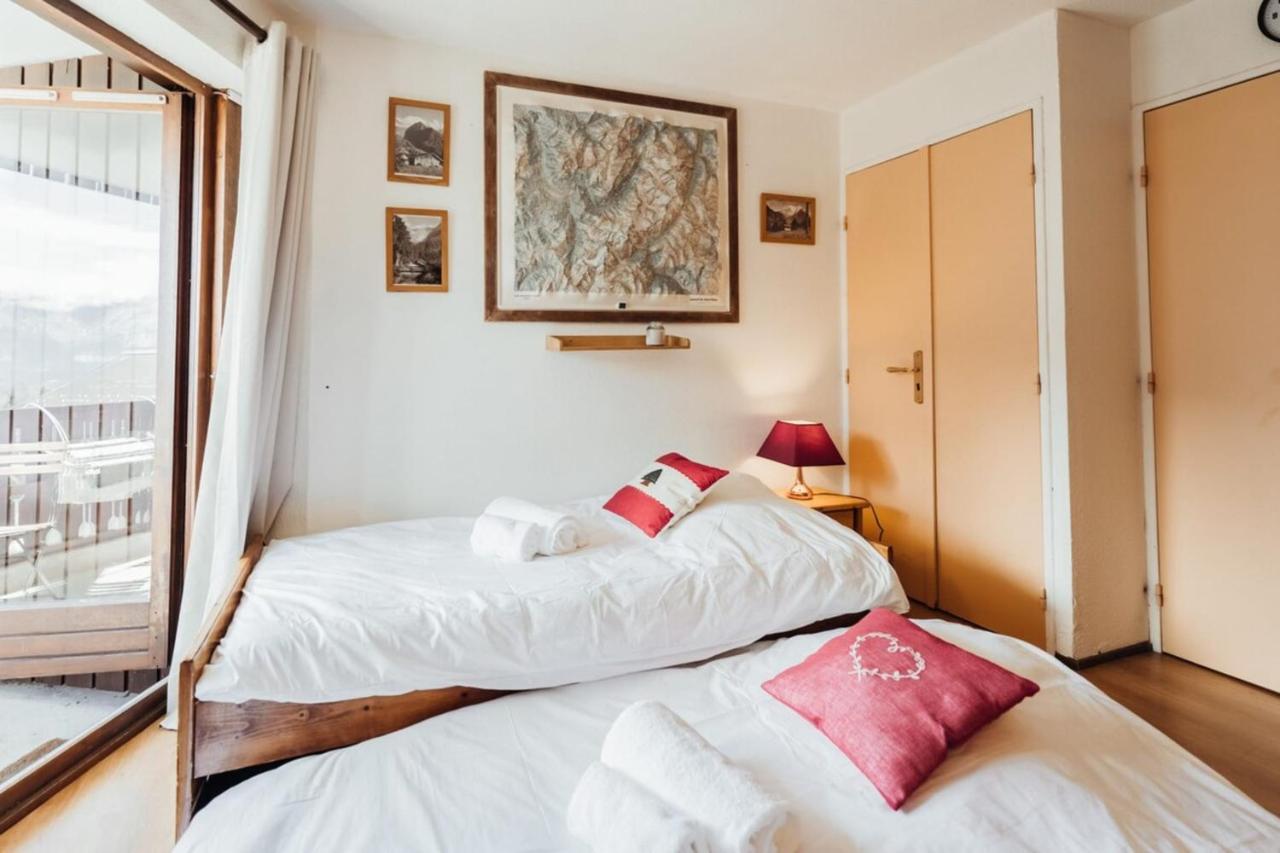 Ferienwohnung Furnished Studio At The Foot Of The Slopes With A Balcony & Mountains View Saint-Gervais-les-Bains Exterior foto